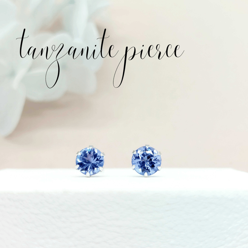 タンザナイトピアス | harmona.jewelry タンザナイトピアス | harmona.jewelry
