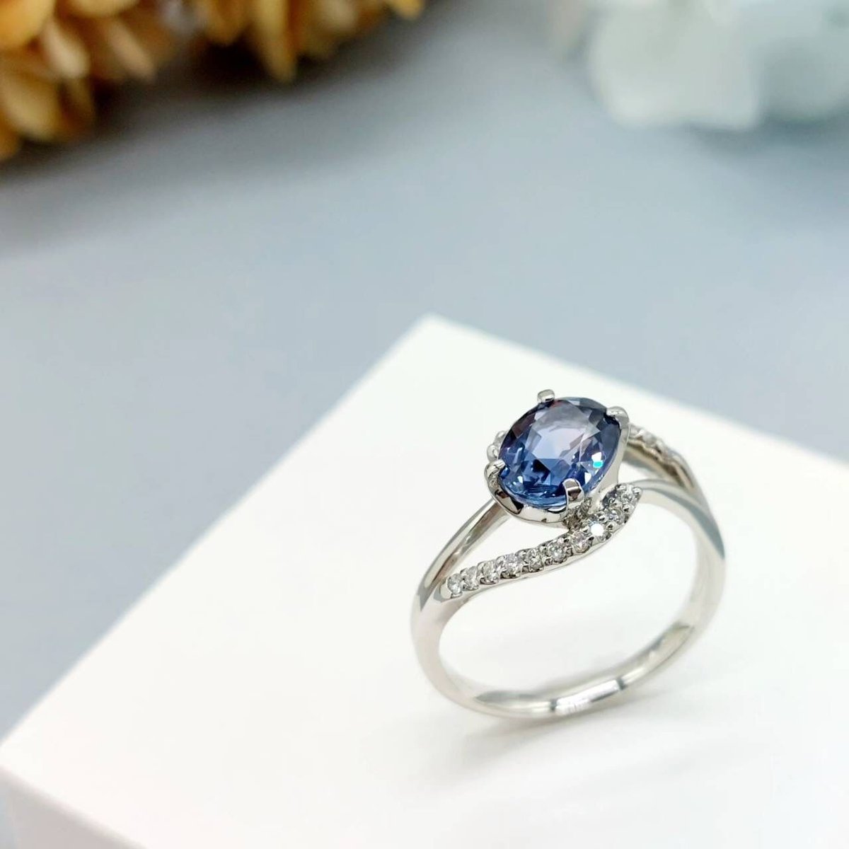 Ptバイオレットサファイアリング | harmona.jewelry Ptバイオレットサファイアリング | harmona.jewelry