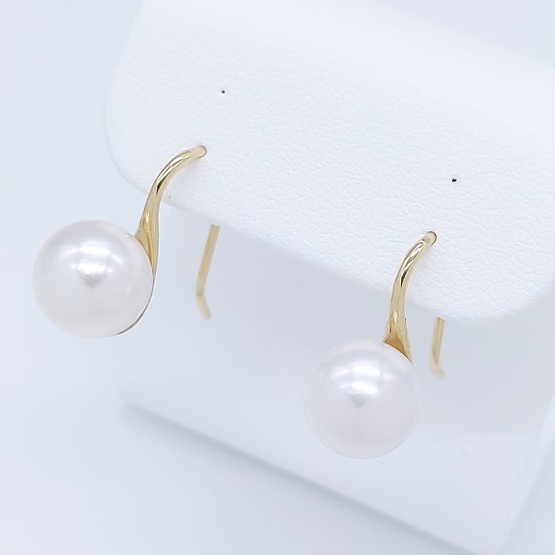 パールピアス(フック) | harmona.jewelry