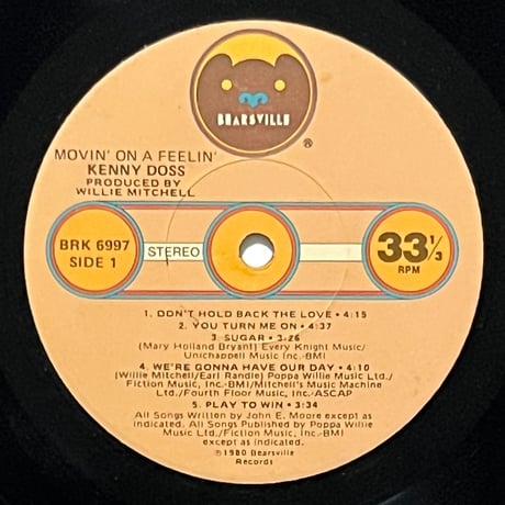Kenny Doss - Movin' On A Feelin'