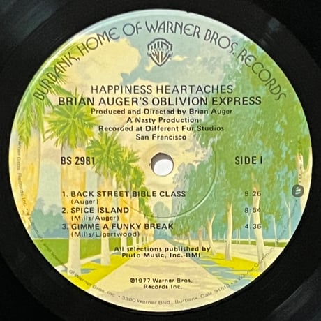 Brian Auger's Oblivion Express - Happiness Heartaches