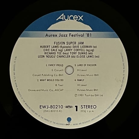 Fusion Super Jam - Aurex Jazz Festival  ’81