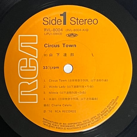 山下達郎 (Tatsuro Yamashita) - Circus Town