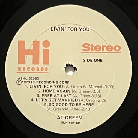 Al Green - Livin' For You
