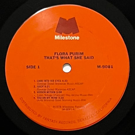 Flora Purim - That's What She Said