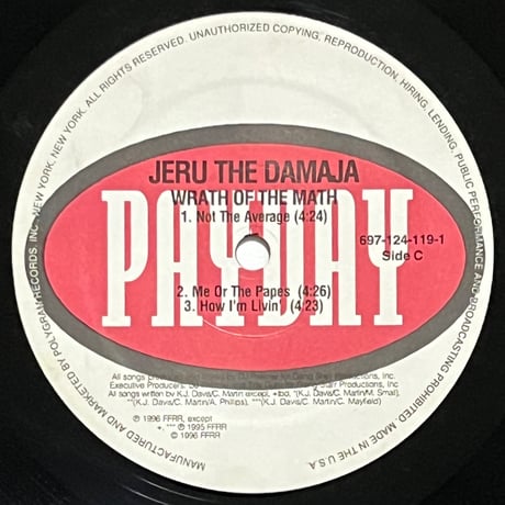Jeru The Damaja – Wrath Of The Math