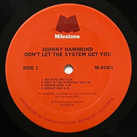 Johnny Hammond - Don't Let The System Get You