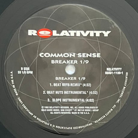 Common Sense - breaker 1/9