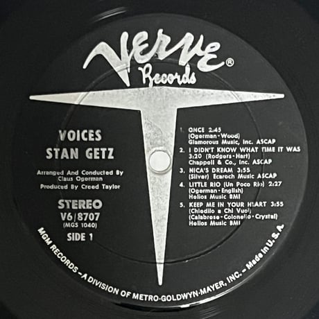 Stan Getz - Voices