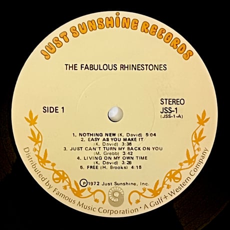 The Fabulous Rhinestones - The Fabulous Rhinestones