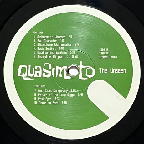 Quasimoto - The Unseen