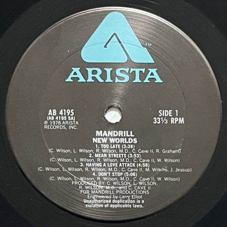 Mandrill - New Worlds