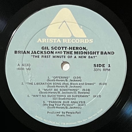 Gil Scott-Heron & Brian Jackson - The First Minute Of A New Day