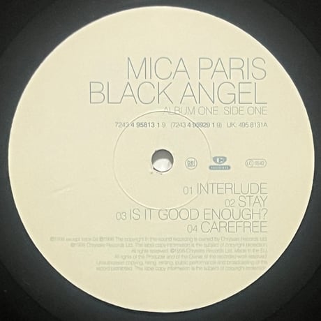 Mica Paris - Black Angel