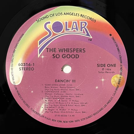 The Whispers - So Good