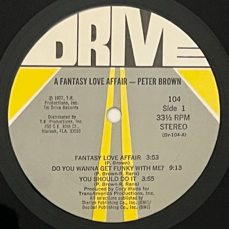 Peter Brown - A Fantasy Love Affair