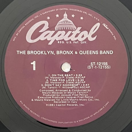 The Brooklyn, Bronx & Queens Band - The Brooklyn, Bronx & Queens Band