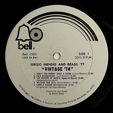 Sergio Mendes And Brasil 77 - Vintage 74
