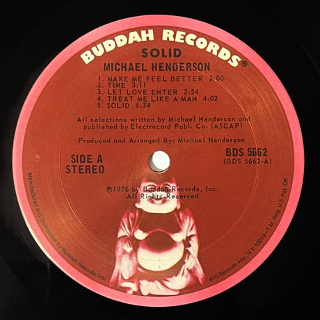 Michael Henderson - Solid
