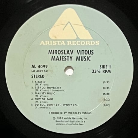 Miroslav Vitous - Majesty Music
