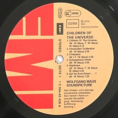 Wolfgang Maus Soundpicture - Children Of The Universe