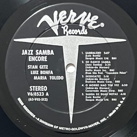 Stan Getz / Luiz Bonfa - Jazz Samba Encore!