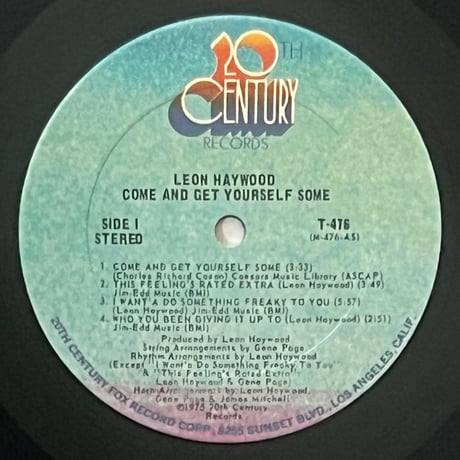 Leon Haywood - Come And Get Yourself Some