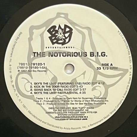 THE NOTORIOUS B.I.G. - Sky's The Limit