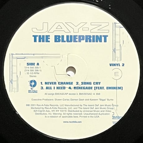 JAY-Z - THE BLUEPRINT