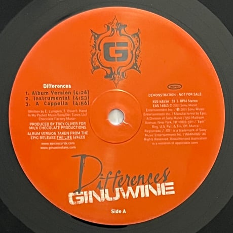 GINUWINE - Differences