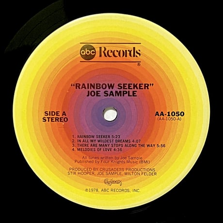 Joe Sample - Rainbow Seeker