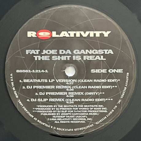 FAT JOE - THE SHIT IS REAL