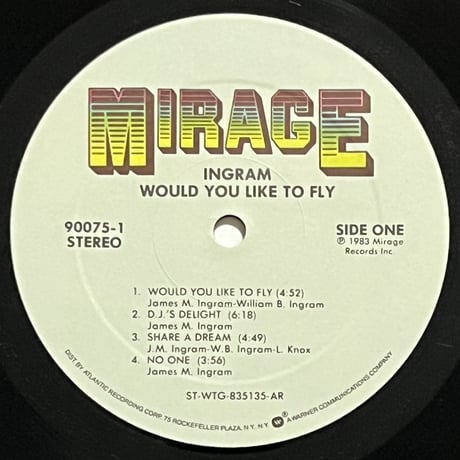 Ingram - Would You Like To Fly