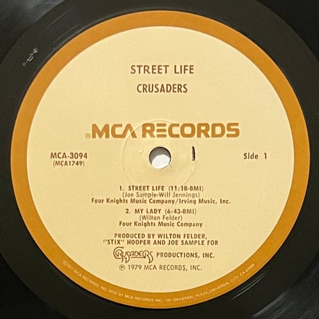 Crusaders - Street Life