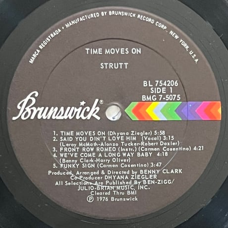Strutt - Time Moves On
