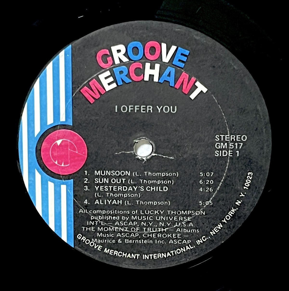 Lucky Thompson - I Offer You | Fruit Roll Records