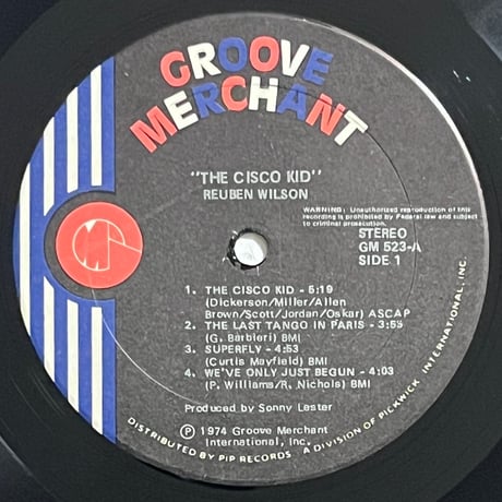 Reuben Wilson - The Cisco Kid