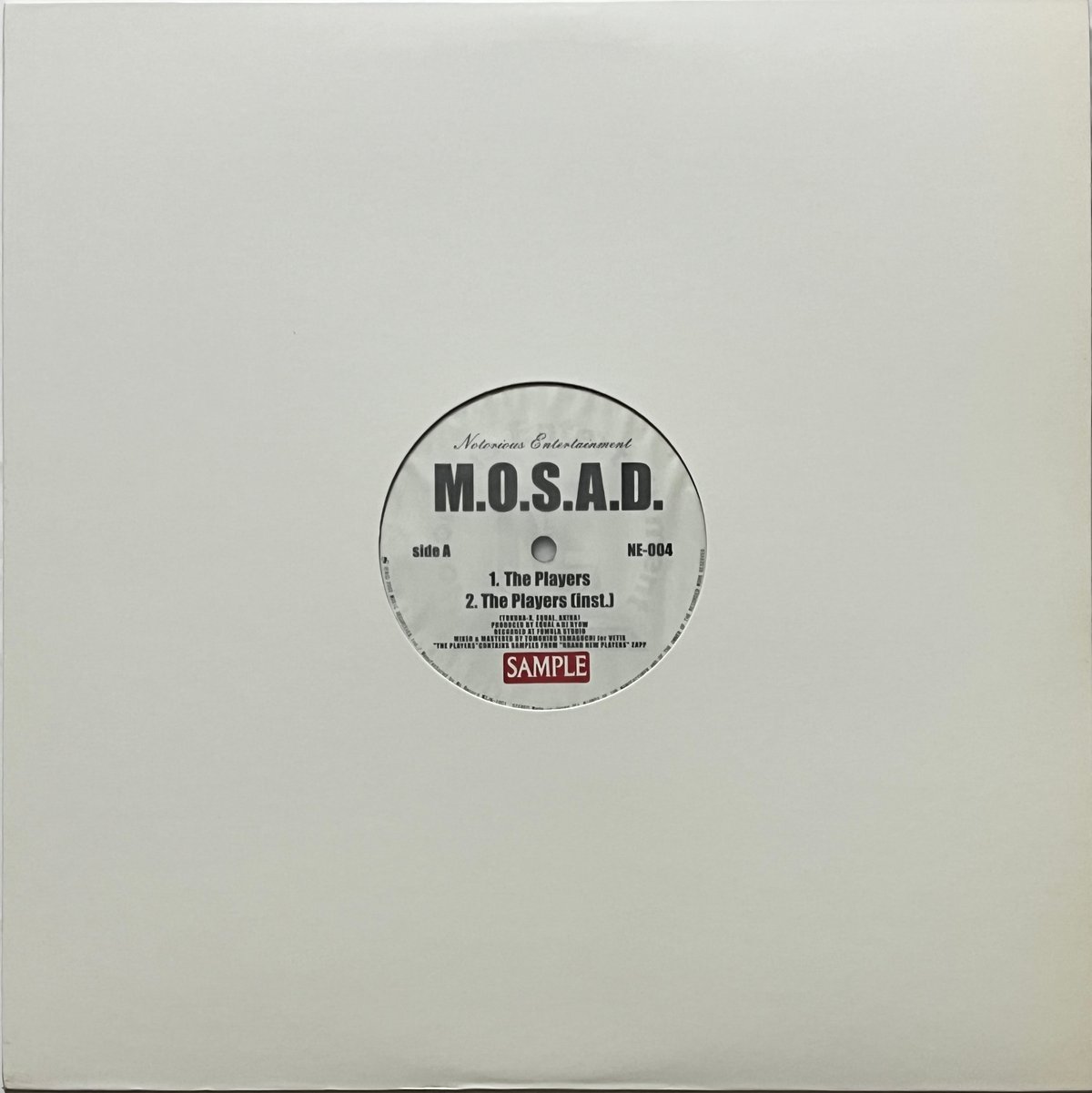 M.O.S.A.D. - The Players | Fruit Roll Records