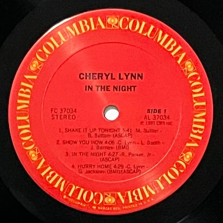 Cheryl Lynn - In The Night