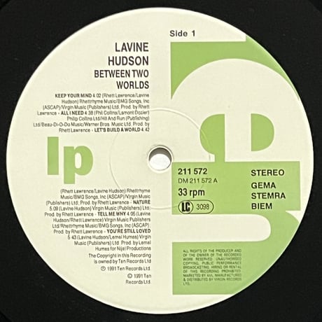 Lavine Hudson - Between Two Worlds