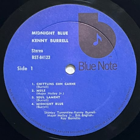Kenny Burrell - Midnight Blue
