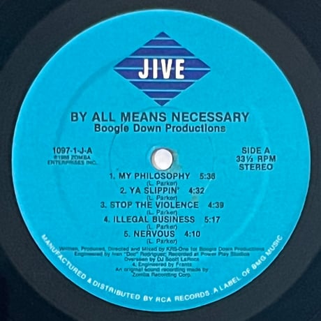 Boogie Down Productions - By All Means Necessary