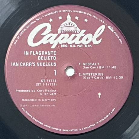 Ian Carr’s Nucleus - In Flagranti Delicto