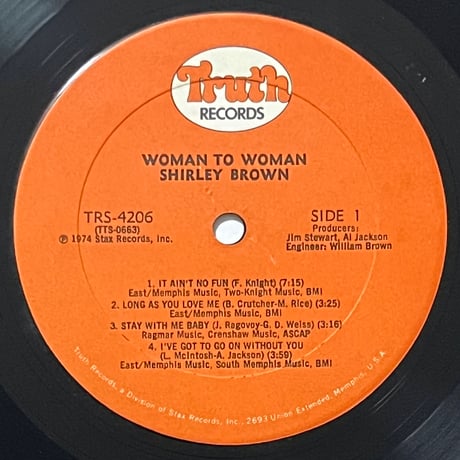 Shirley Brown - Woman To Woman