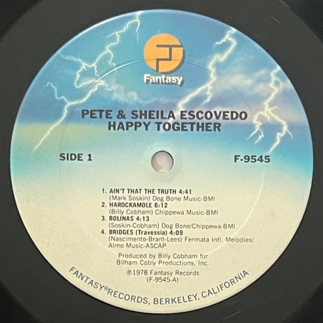 Pete & Sheila Escovedo - Happy Together