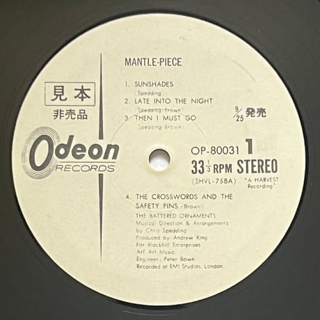 The Battered Ornaments - Mantle-Piece