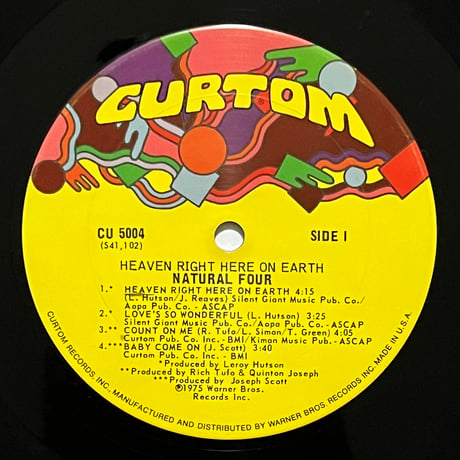 Natural Four - Heaven Right Here On Earth