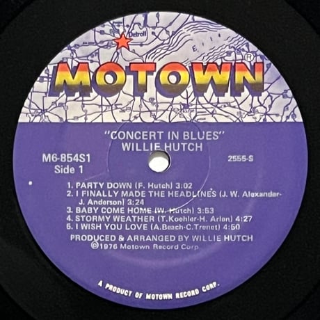 Willie Hutch - Concert In Blues