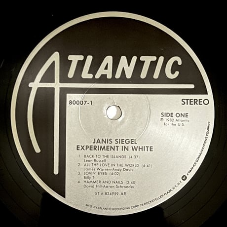 Janis Siegel - Experiment In White