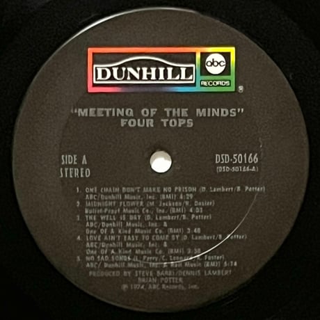 The Four Tops - Meeting Of The Minds